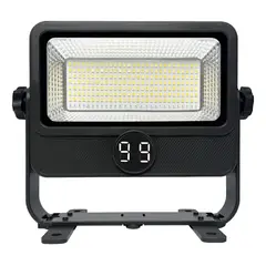 GENERICO - Proyector solar 10W LED 1000lm con control remoto y USB