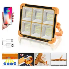 GENERICO - Foco Solar Reflector LED 1000W Luz de Trabajo