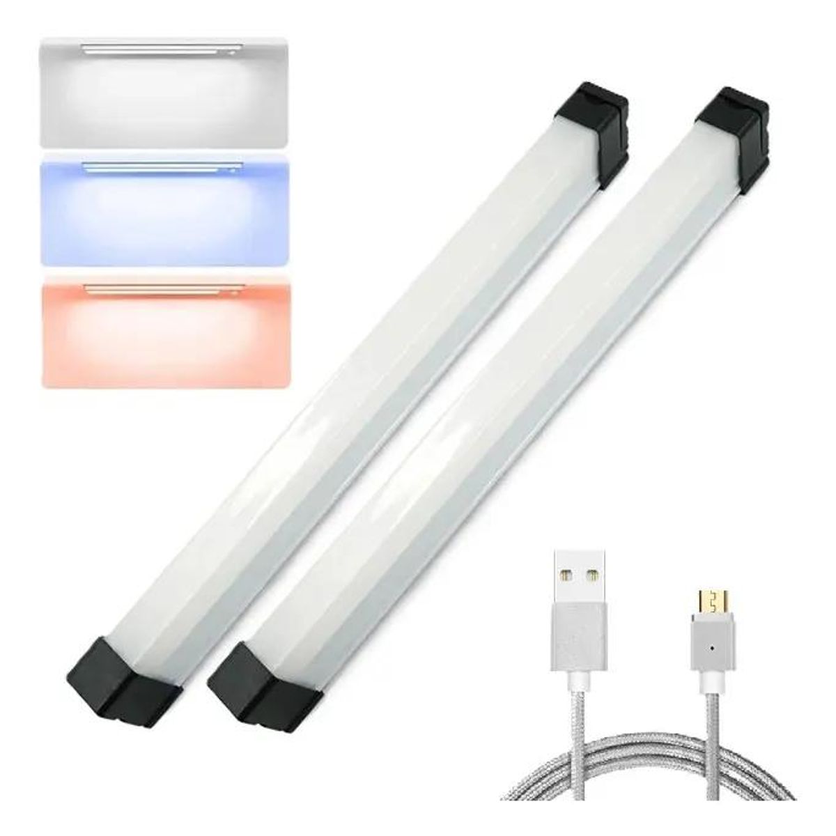 GENERICO - Lámpara LED Solar Recargable con Imán y Emergencia