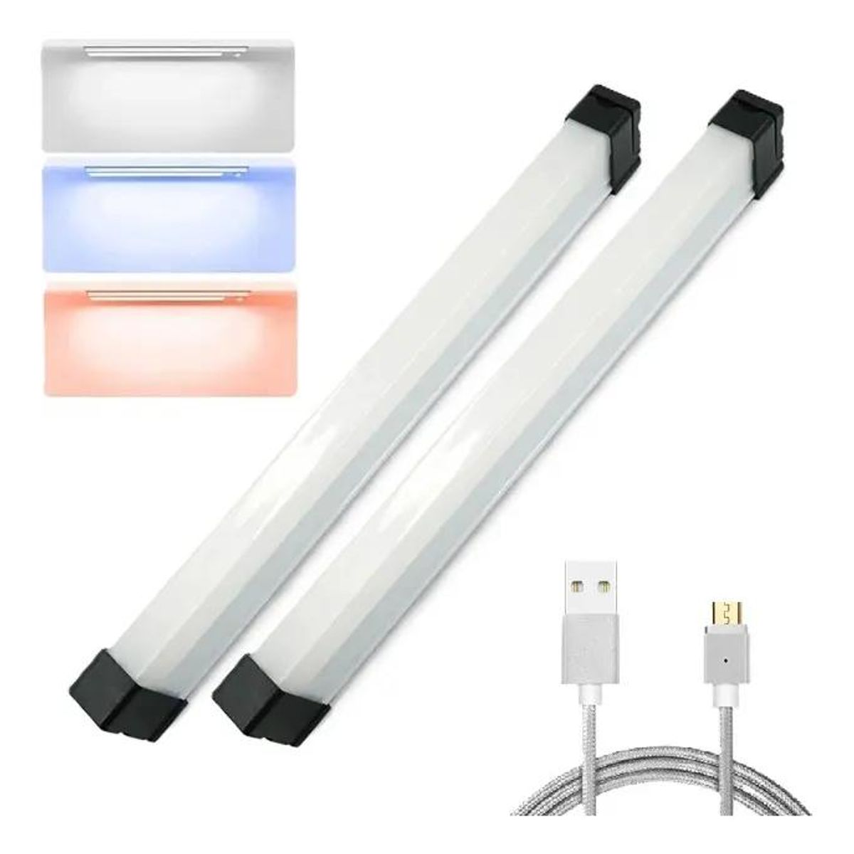 GENERICO - Lámpara LED Solar Recargable con Imán y Emergencia