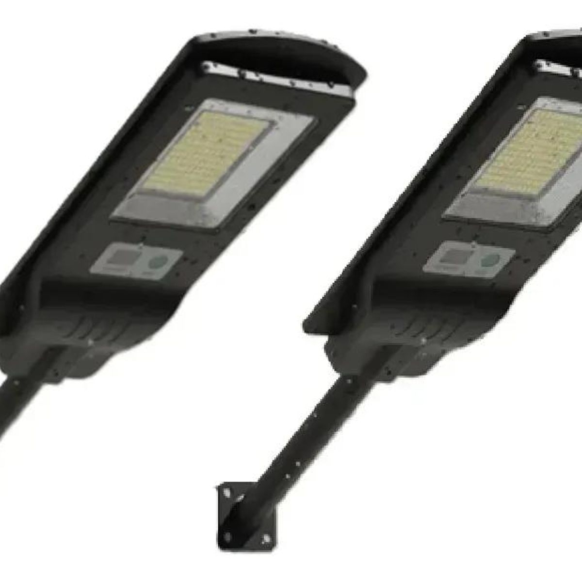 GENERICO - Pack 2 Lámparas Solares LED 50W para Exterior