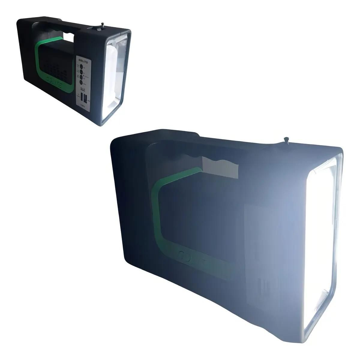 GENERICO - Kit de Emergencia Camping con Linterna, Radio y 3 Ampol-