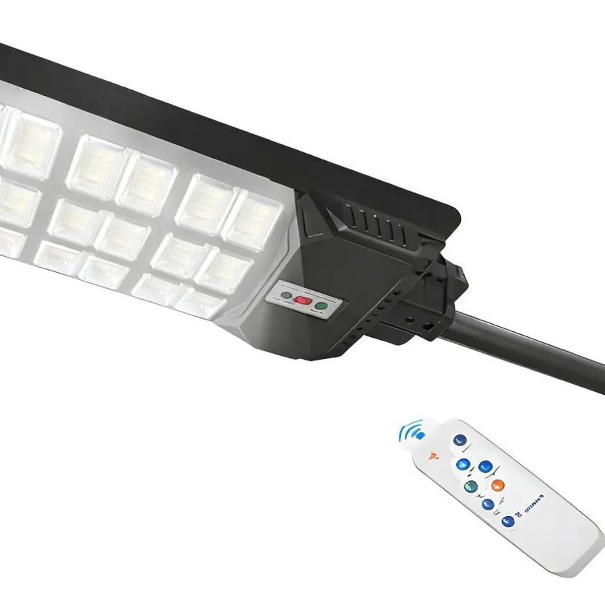 GENERICO - Foco Solar LED 1000W Alta Potencia Negro