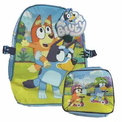 INTEK GAMES - Mochila mas Lonchera Bluey y Bingo
