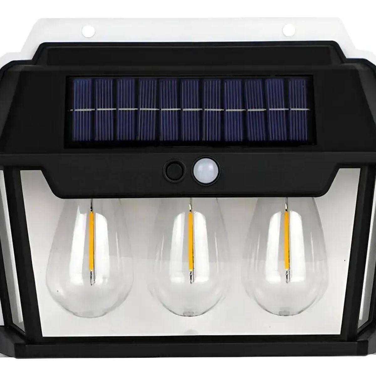 GENERICO - Pack 2 Apliques Solares de Pared con 3 LEDs y Sensor de  