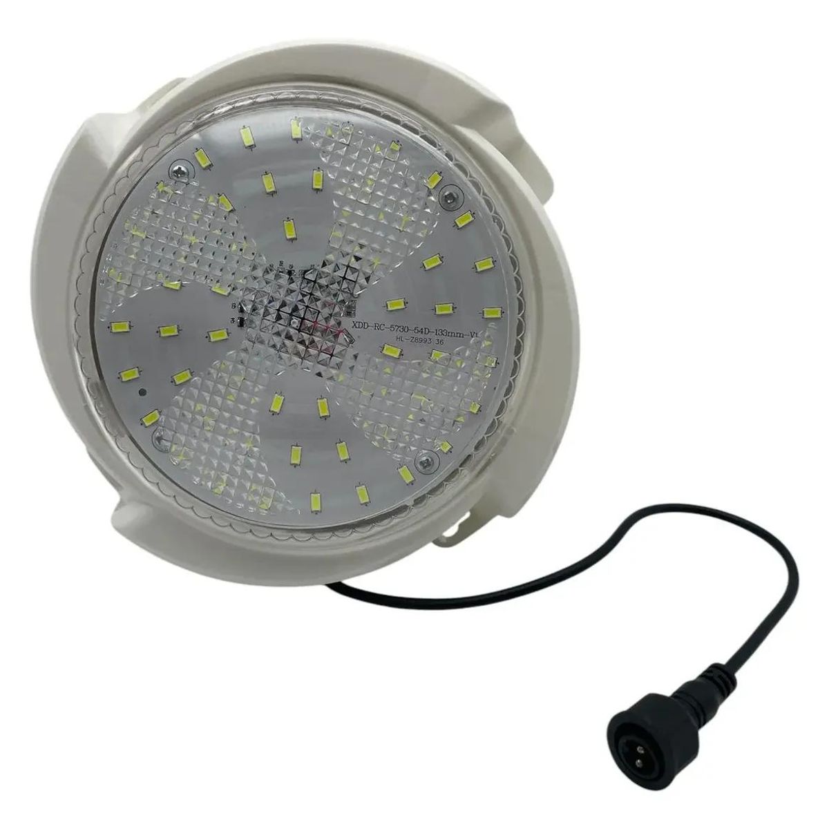 GENERICO - Lámpara Plafón Redonda Solar 300W Blanco Frío