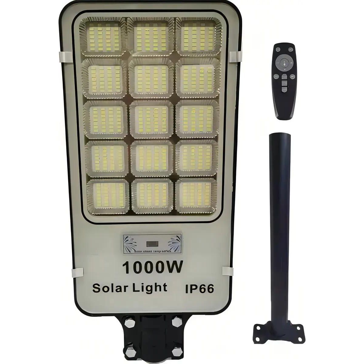 GENERICO - Foco LED Solar Exterior Alta Potencia 1000W IP66