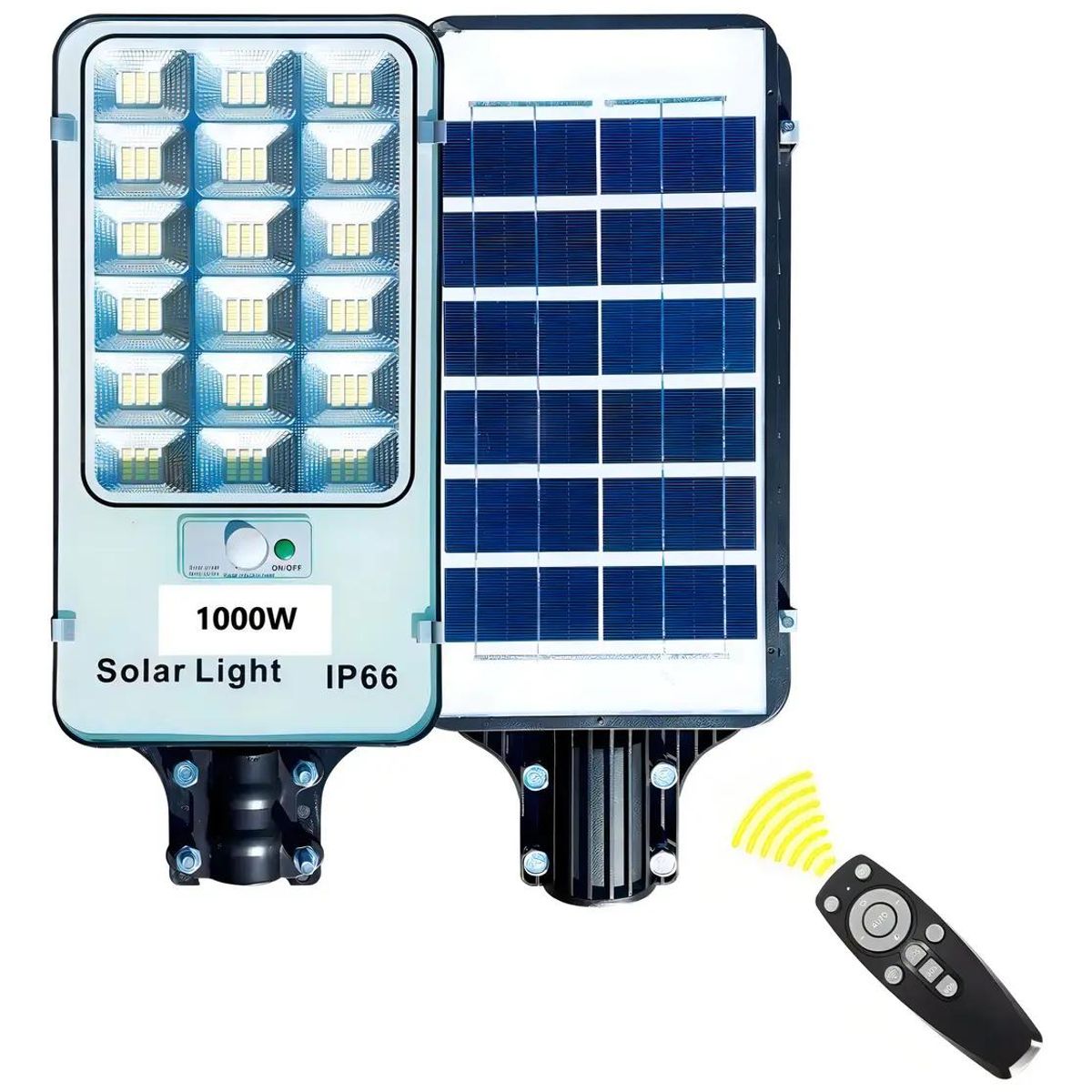 GENERICO - Foco LED Solar Exterior Alta Potencia 1000W IP66