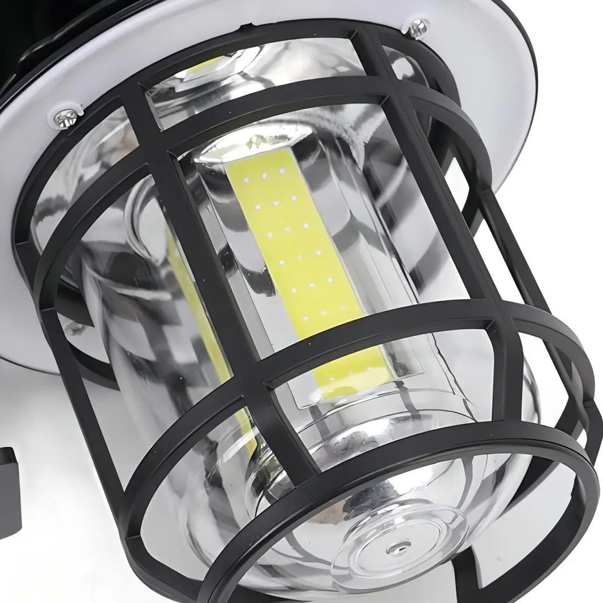 GENERICO - Farol Solar Doble 192 LED Color Negro