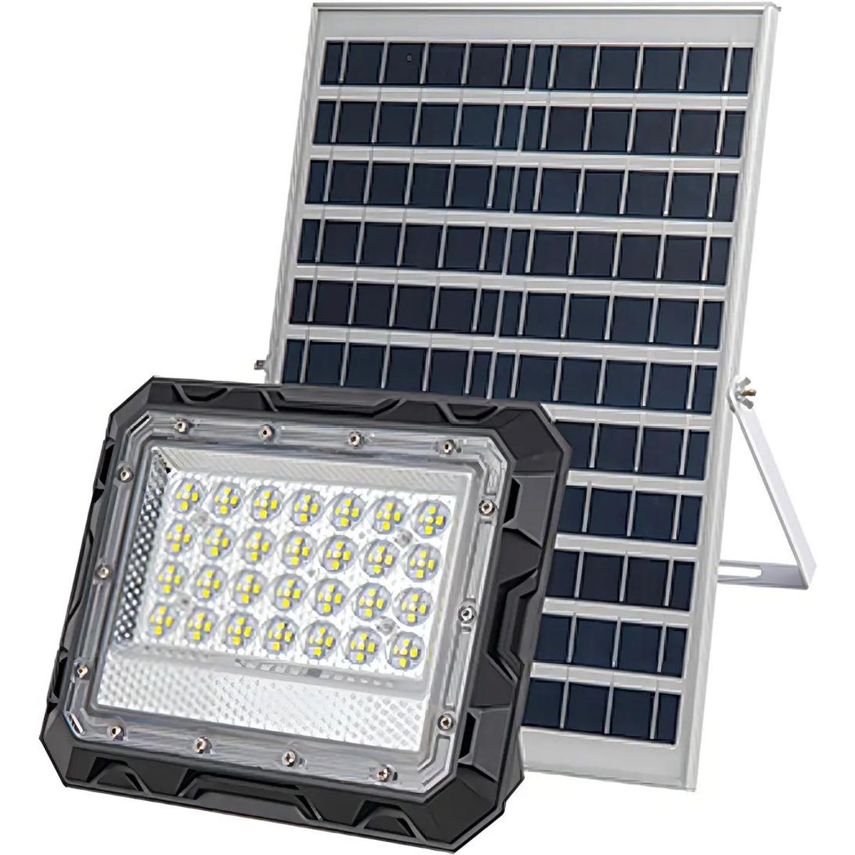 GENERICO - Foco Proyector LED Solar 400lm Luz Fría 6500K