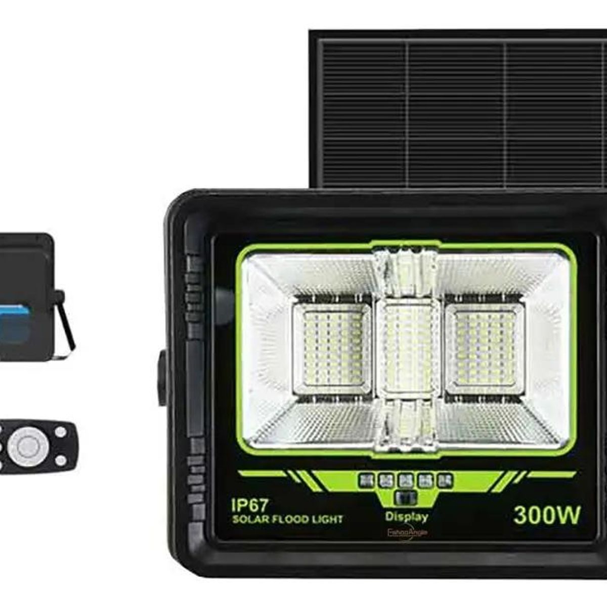 GENERICO - Reflector Solar LED 300W IP67 con Control Inalámbrico