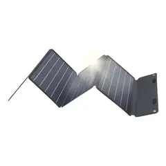 GENERICO - Panel Solar Plegable Monocristalino 28W con USB