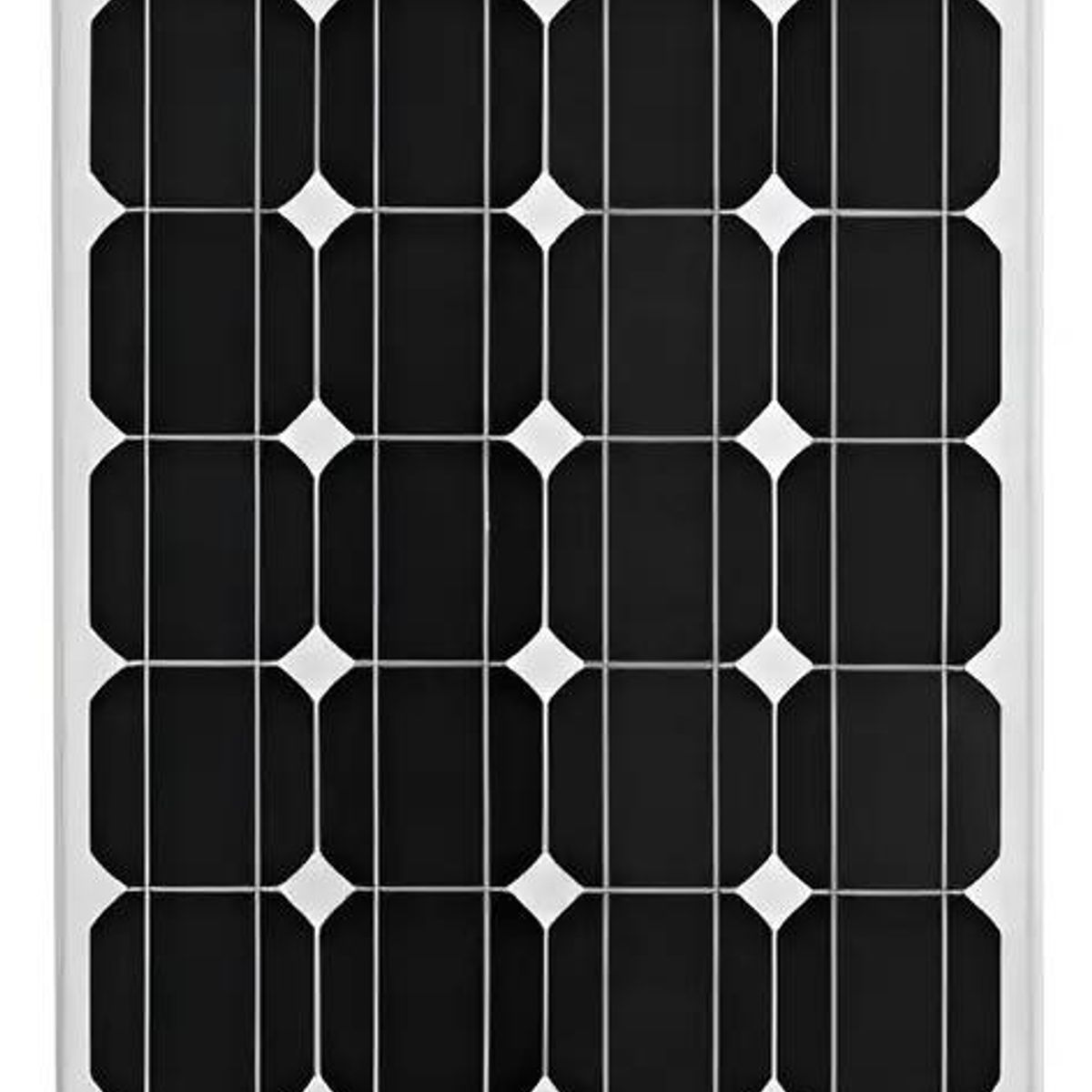 GENERICO - Panel Solar Monocristalino 100W 12V 36 Celdas
