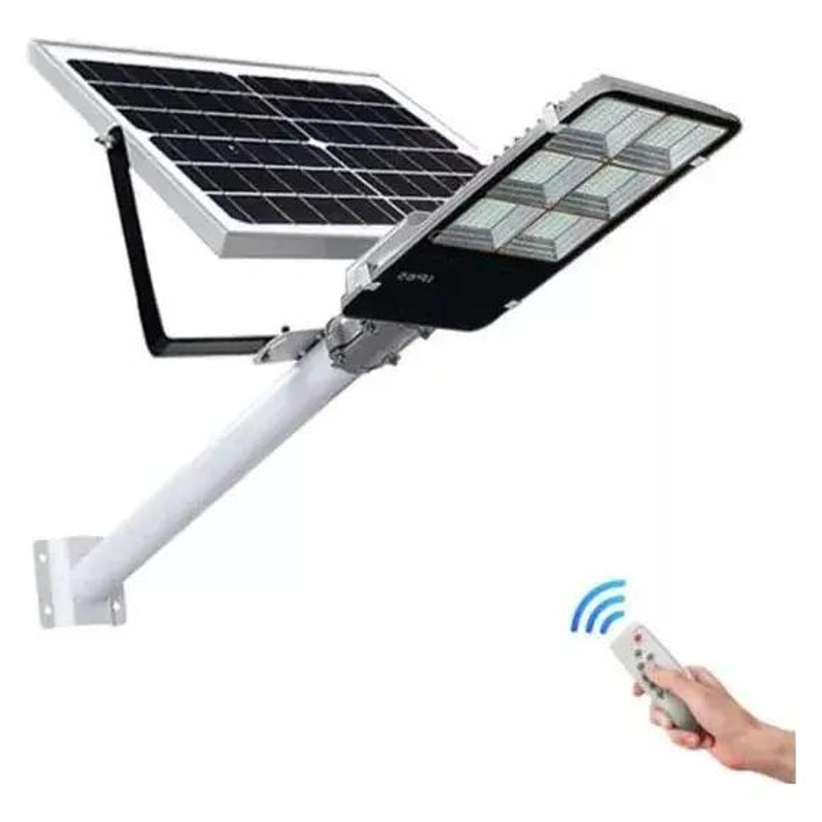GENERICO - Foco Solar LED Exterior 600W Luz Blanco Frío IP65