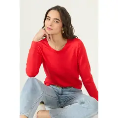 PRIVILEGE - Sweater Rojo Cod 7900405