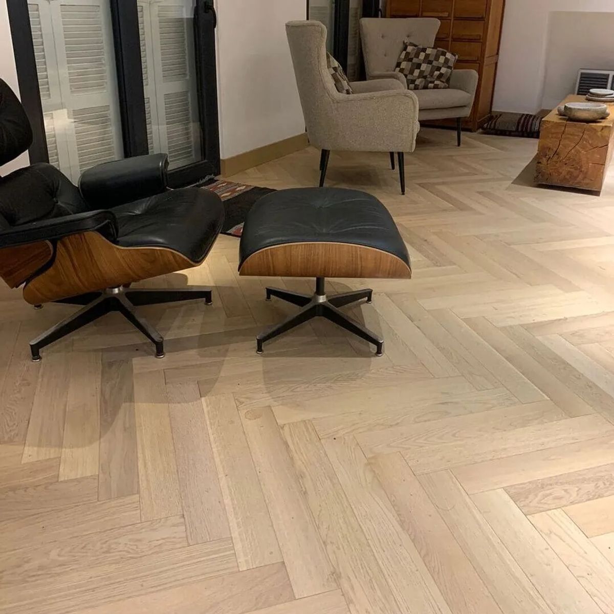 AB WOODFLOOR - Madera de Ingeniería Design Roble Pure Grain 600x90x10 mm