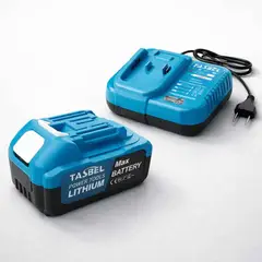 GENERICO - Cargador Y Bateria Para Herramientas Tasbel Taladro Esmeril llave de impacto minimotosierra