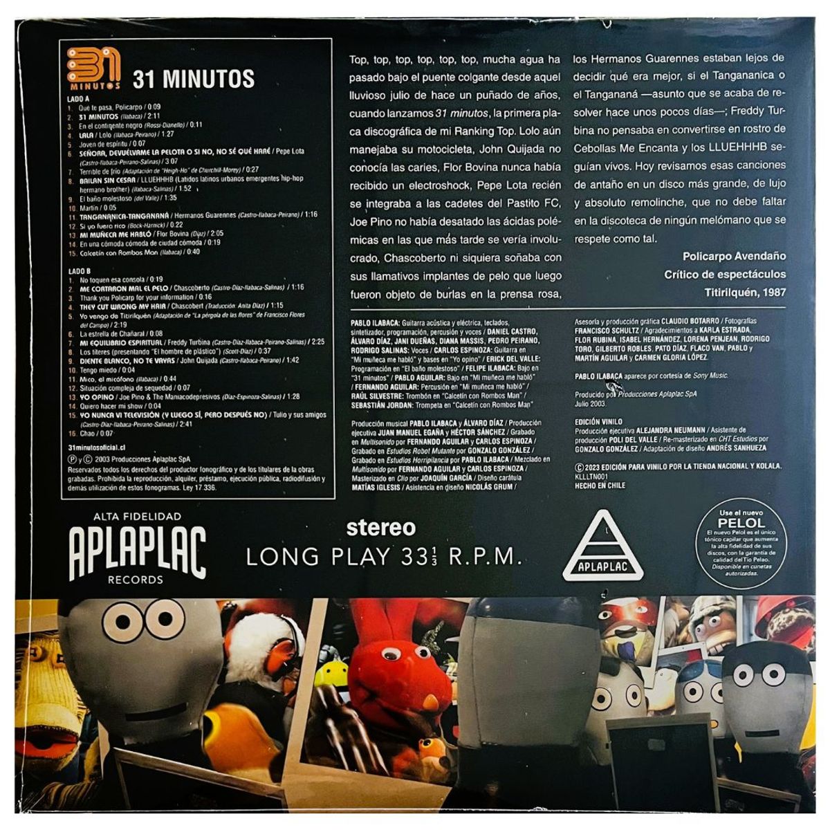 GENERICO - 31 MINUTOS - 31 MINUTOS / VINILO