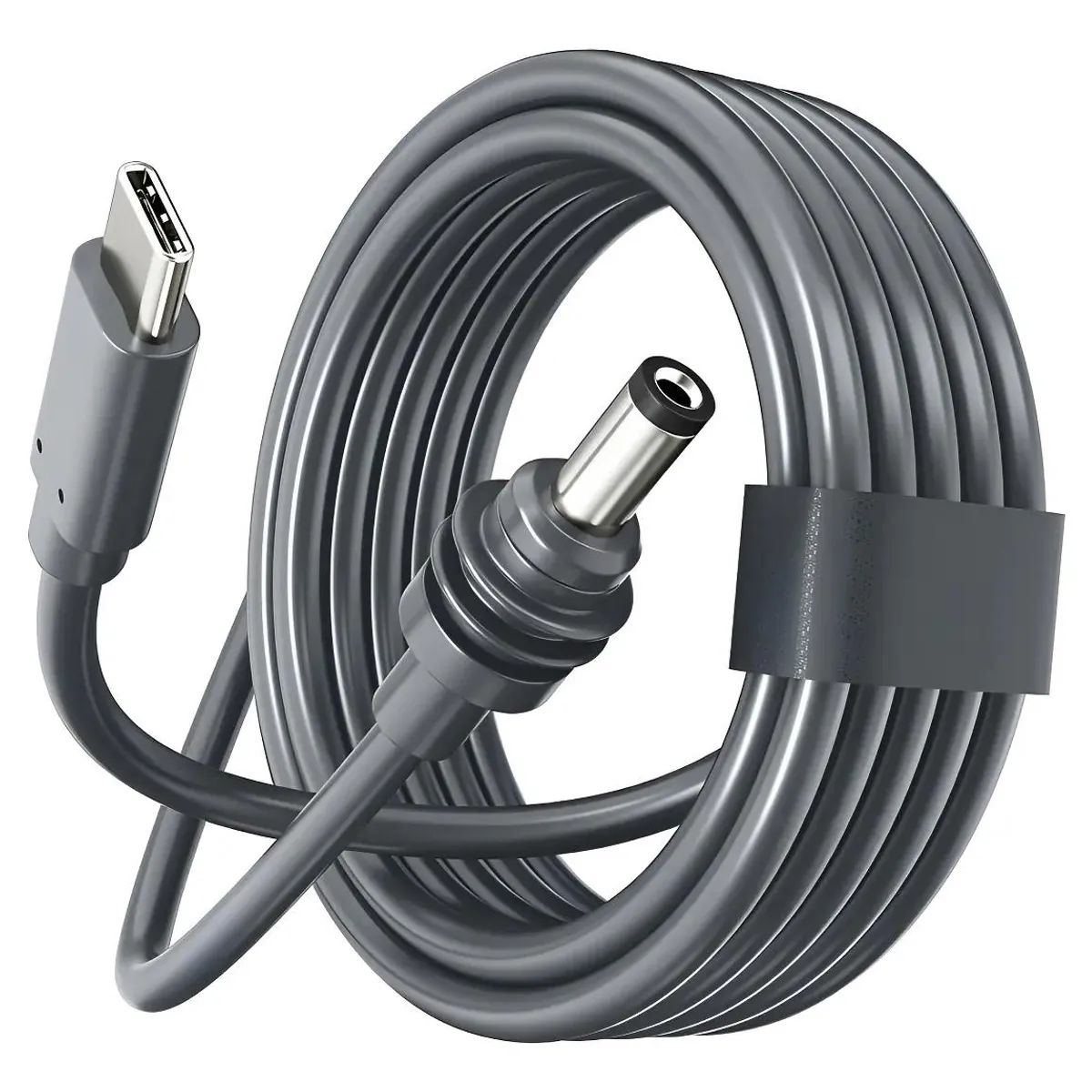 GENERICO - Cable de carga USB-C 2m gris oscuro