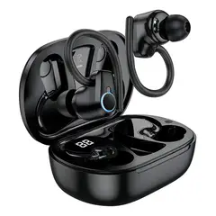 GENERICO - Auriculares Bluetooth Inalámbricos con Gancho y 42 Horas