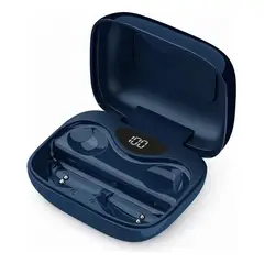 GENERICO - Audífonos Bluetooth Ear Cuff Clip On Open-ear Azul