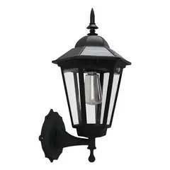 GENERICO - Farol Aplique Solar de Pared Clásico con Sensor