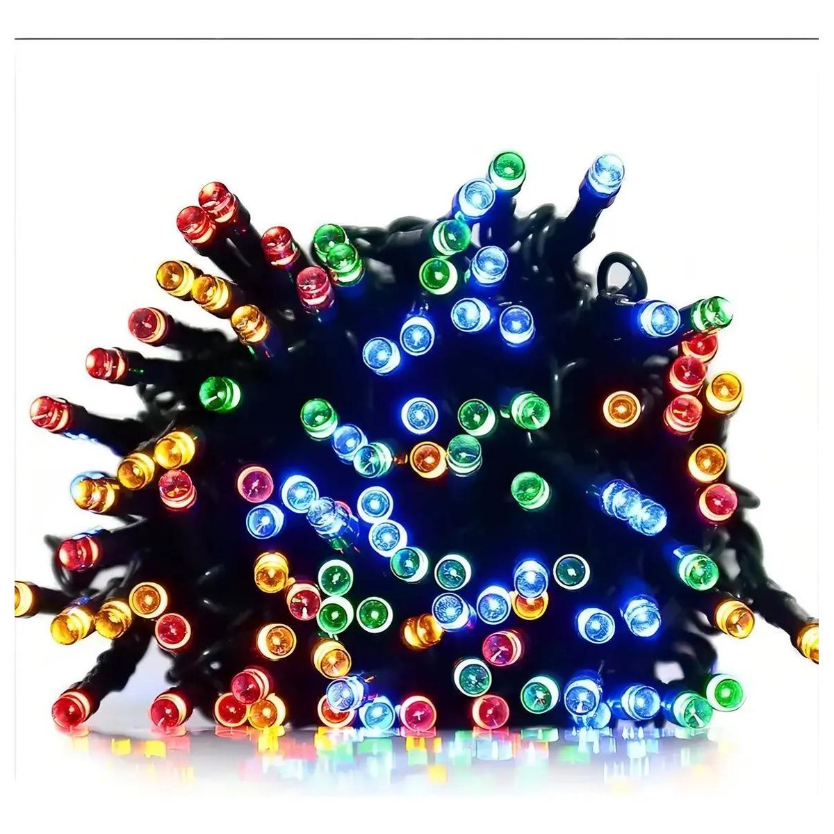 GENERICO - Guirnalda de Luces Solares para Navidad 20m 200 LED