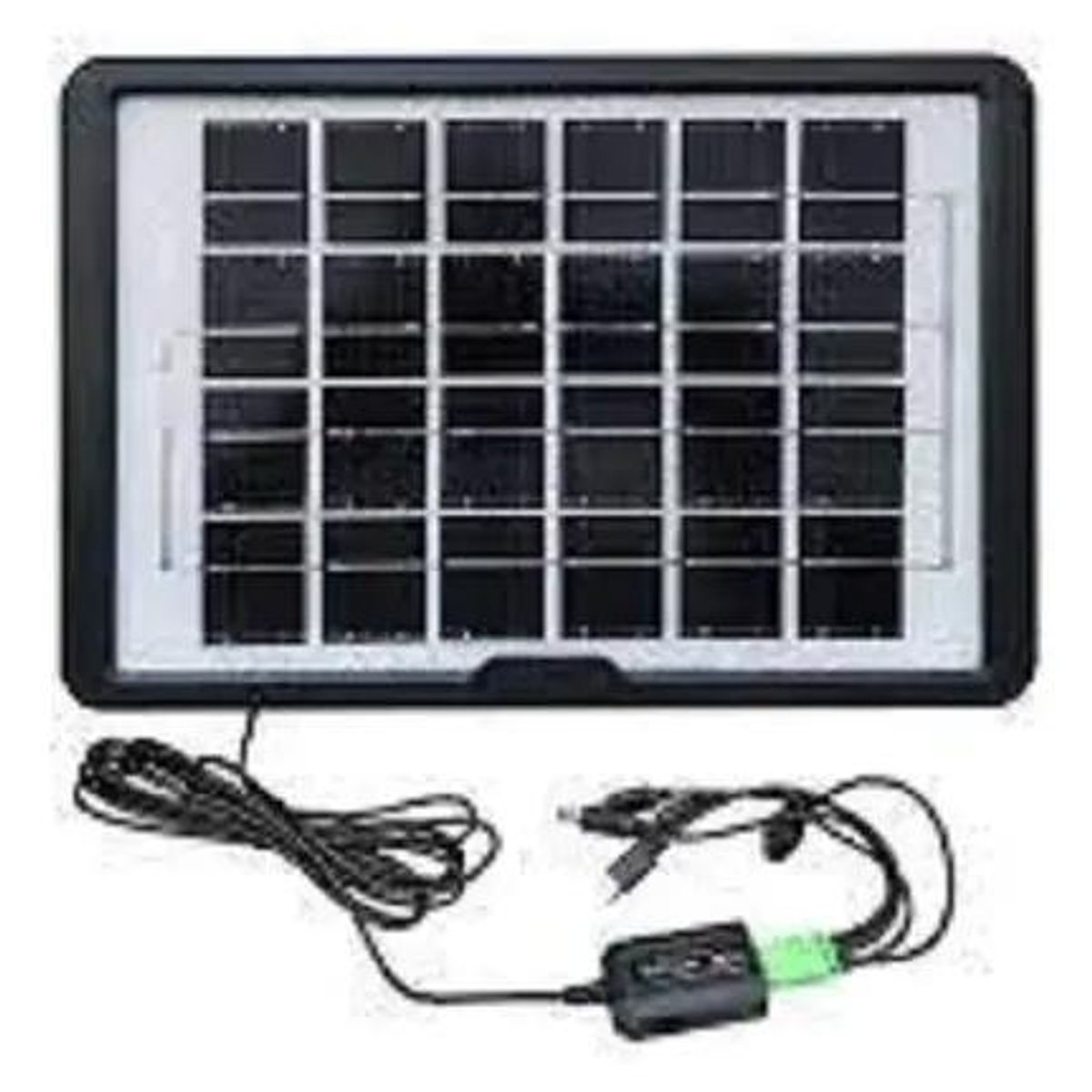 GENERICO - Panel Solar Portátil Multipropósito 8W 5V