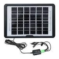 GENERICO - Panel Solar Portátil Multipropósito 8W 5V