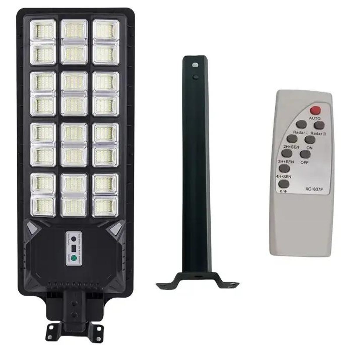 GENERICO - Foco LED Solar 1200W para Poste Exterior