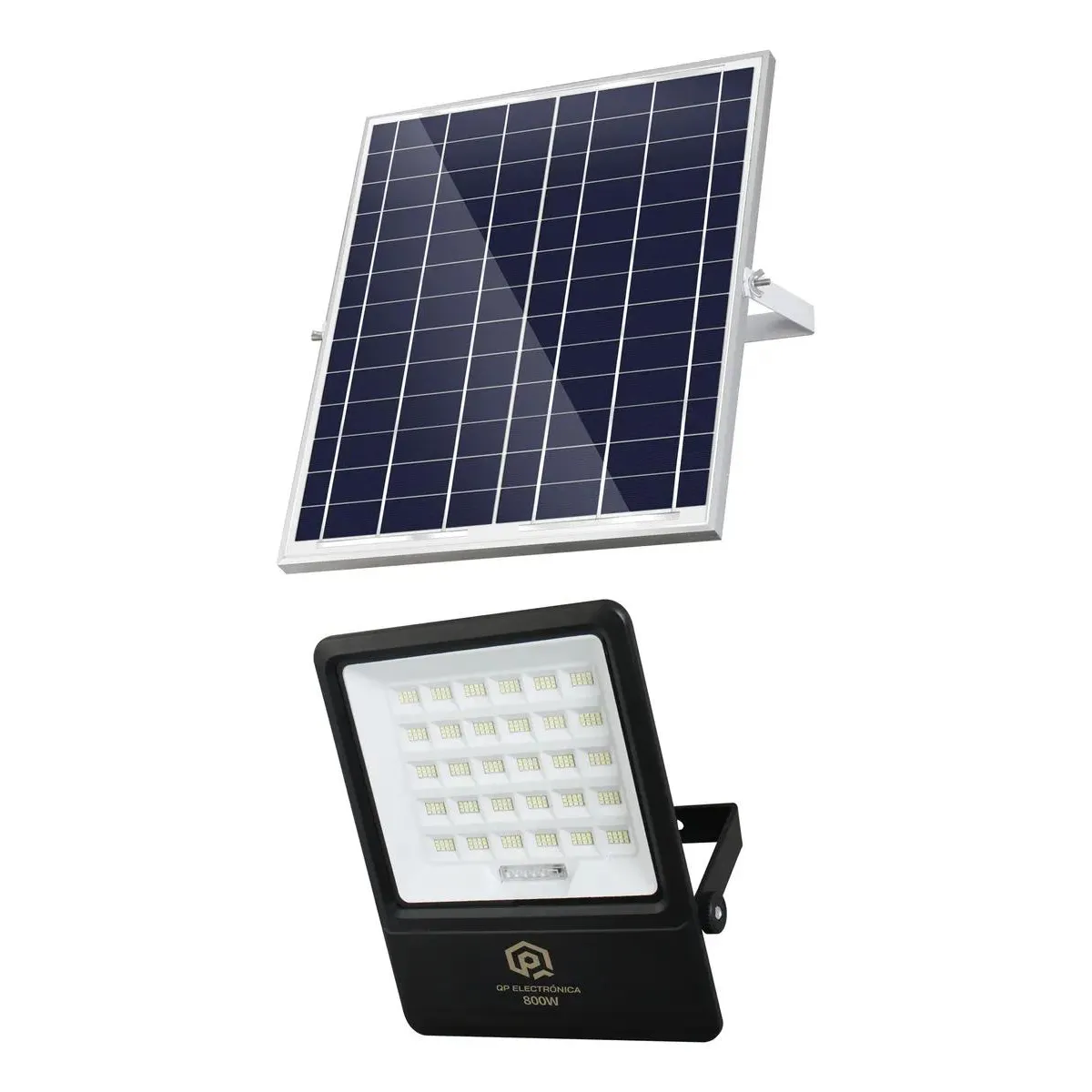 GENERICO - Reflector Solar LED 800W Luz Blanca Fría para Interior y