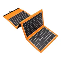 GENERICO - Panel Solar Portátil 20W con 2 Puertos USB