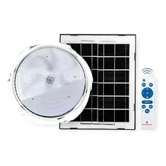 GENERICO - Lámpara de techo LED solar 200W para interior y exterior