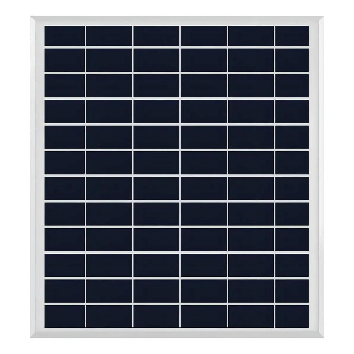 GENERICO - Foco Solar 500W Luz Blanco Frío con Panel y Control Rem
