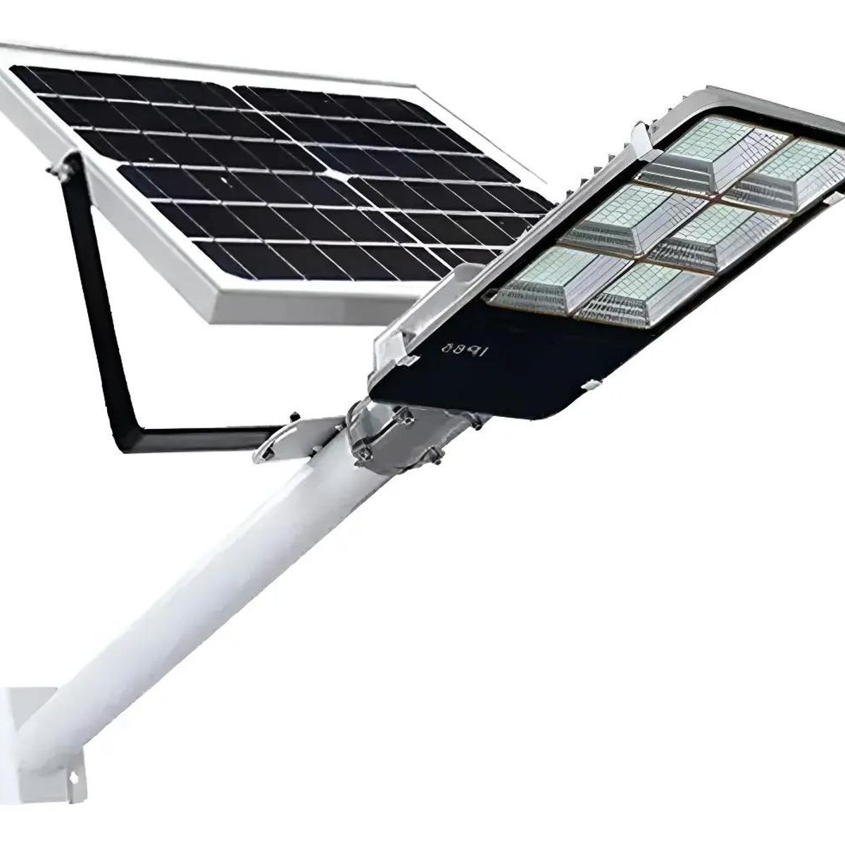 GENERICO - Foco Solar LED Exterior 800W con Lupa y Poste