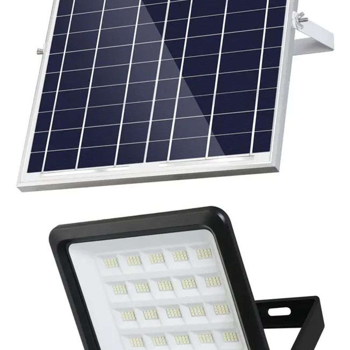 GENERICO - Reflector Solar LED 500W Blanco Frío Impermeable Exterior