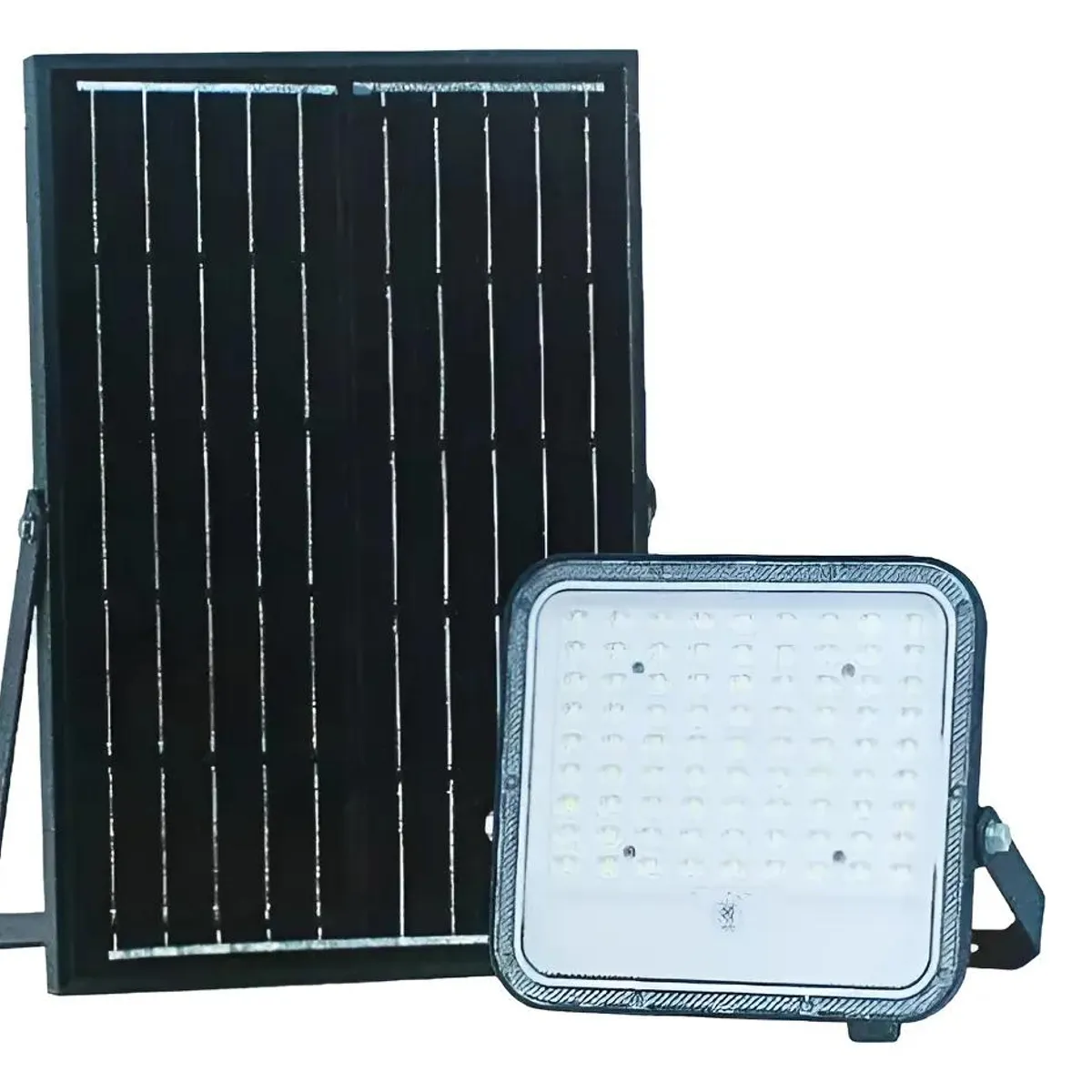 GENERICO - Proyector LED Solar 100W con Panel para Exterior