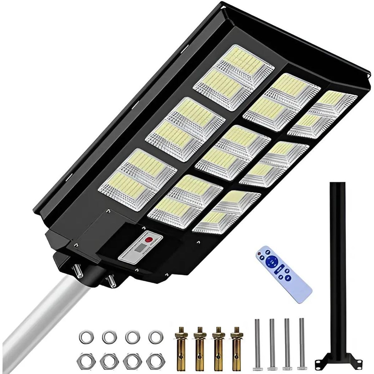 GENERICO - Reflector solar inalámbrico 1000W con sensor LED