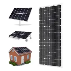 GENERICO - Panel Solar 100W 12V 36 Celdas Monocristalino