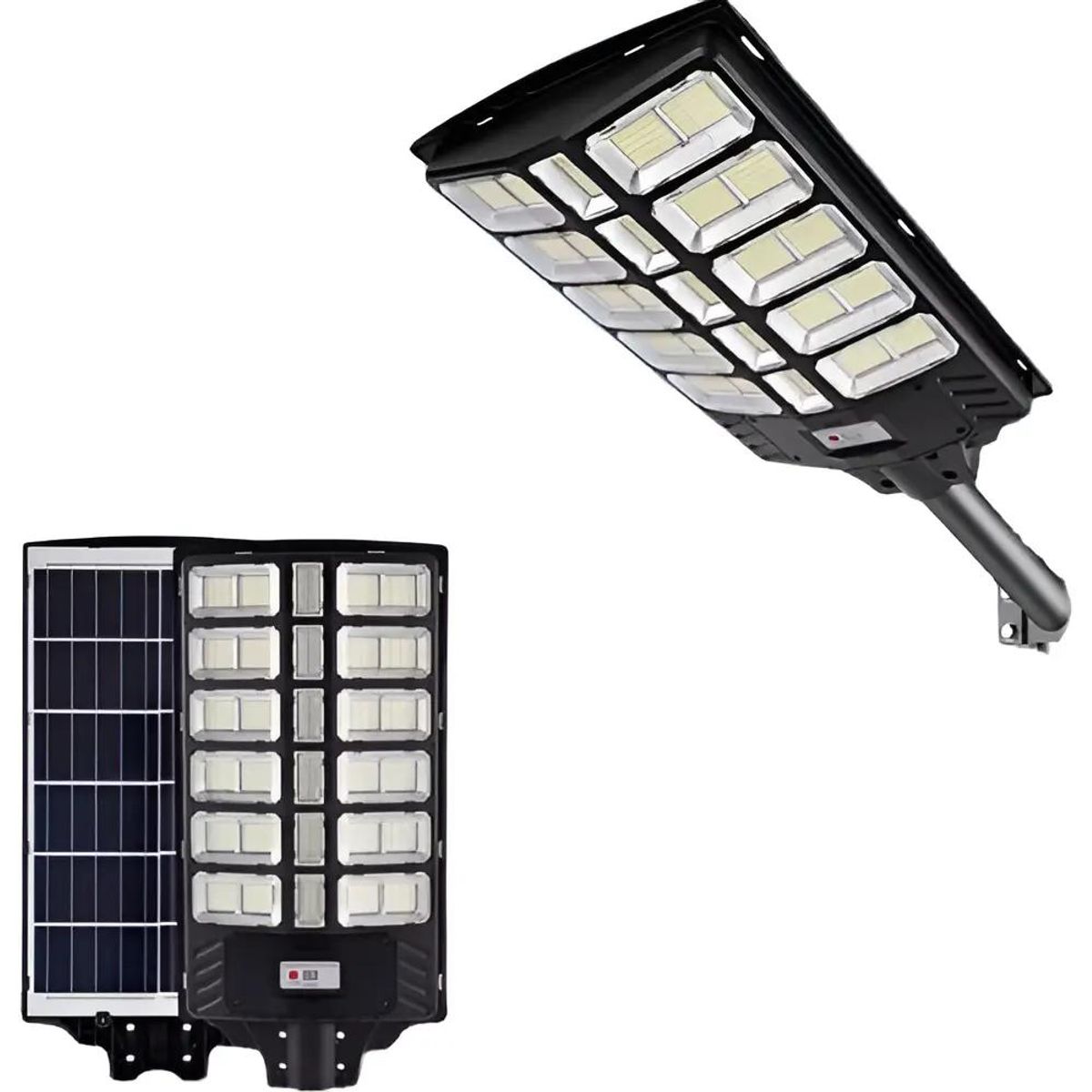 GENERICO - Farola Solar Exterior LED 1800W con Control Remoto