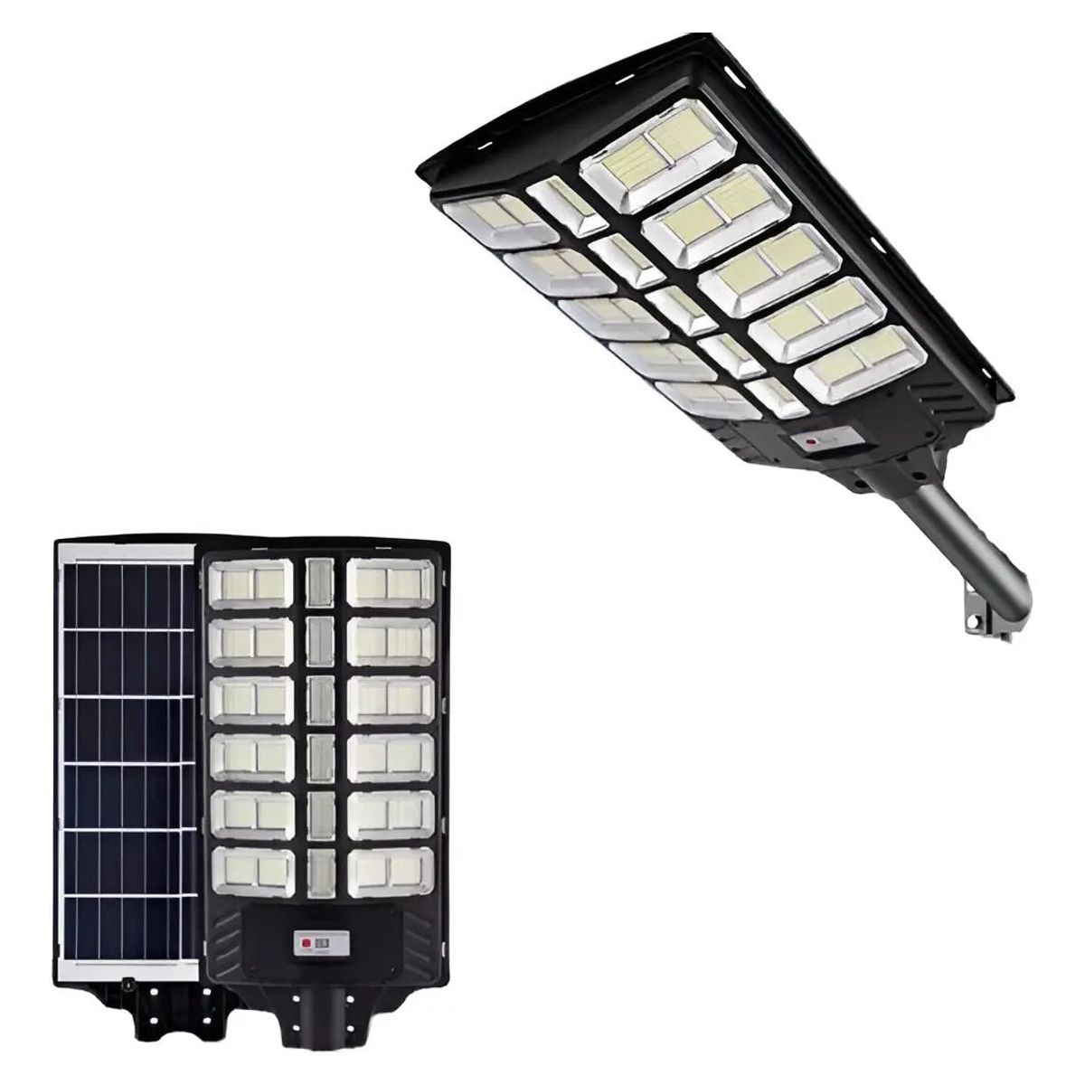 GENERICO - Farola Solar Exterior LED 1800W con Control Remoto