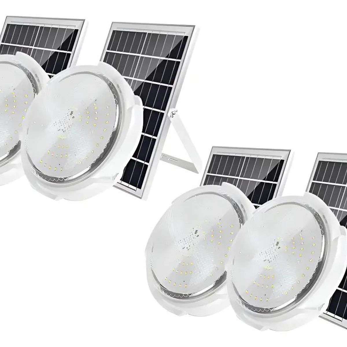 GENERICO - Lámpara de Techo Solar Redonda 100W