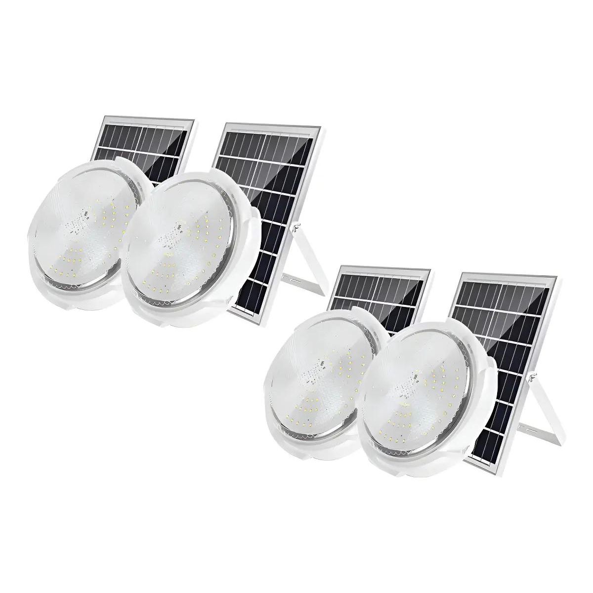 GENERICO - Lámpara de Techo Solar Redonda 100W