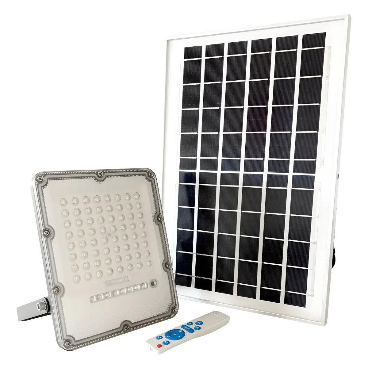 GENERICO - Proyector Solar LED 150W Exterior IP66 Luz Fría