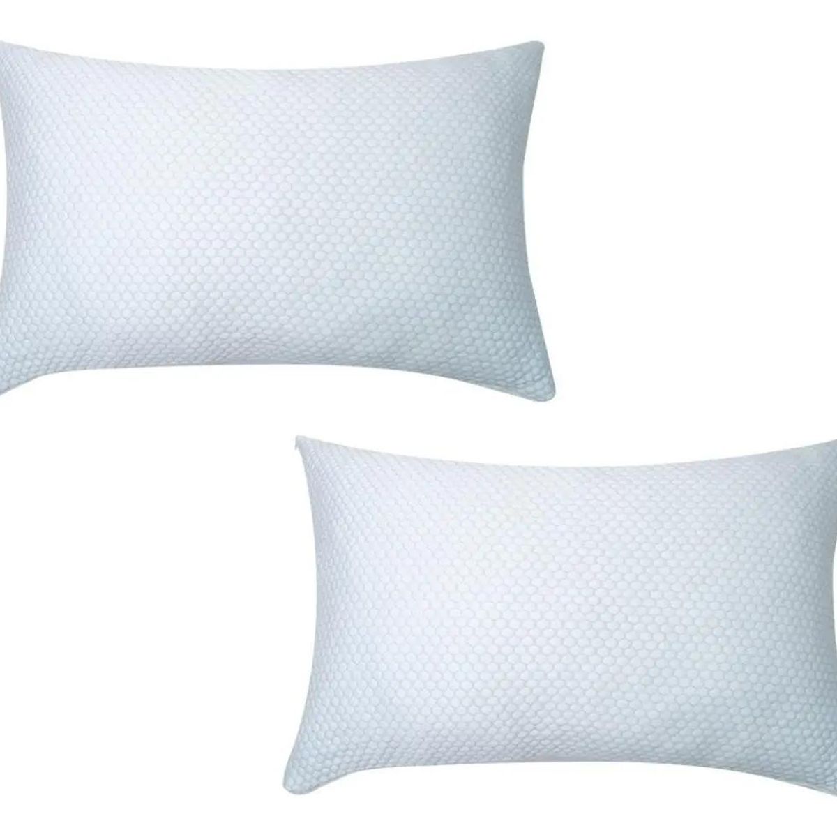 GENERICO - Pack 2 Almohadas Memory Foam 50x70 cm Doble Función