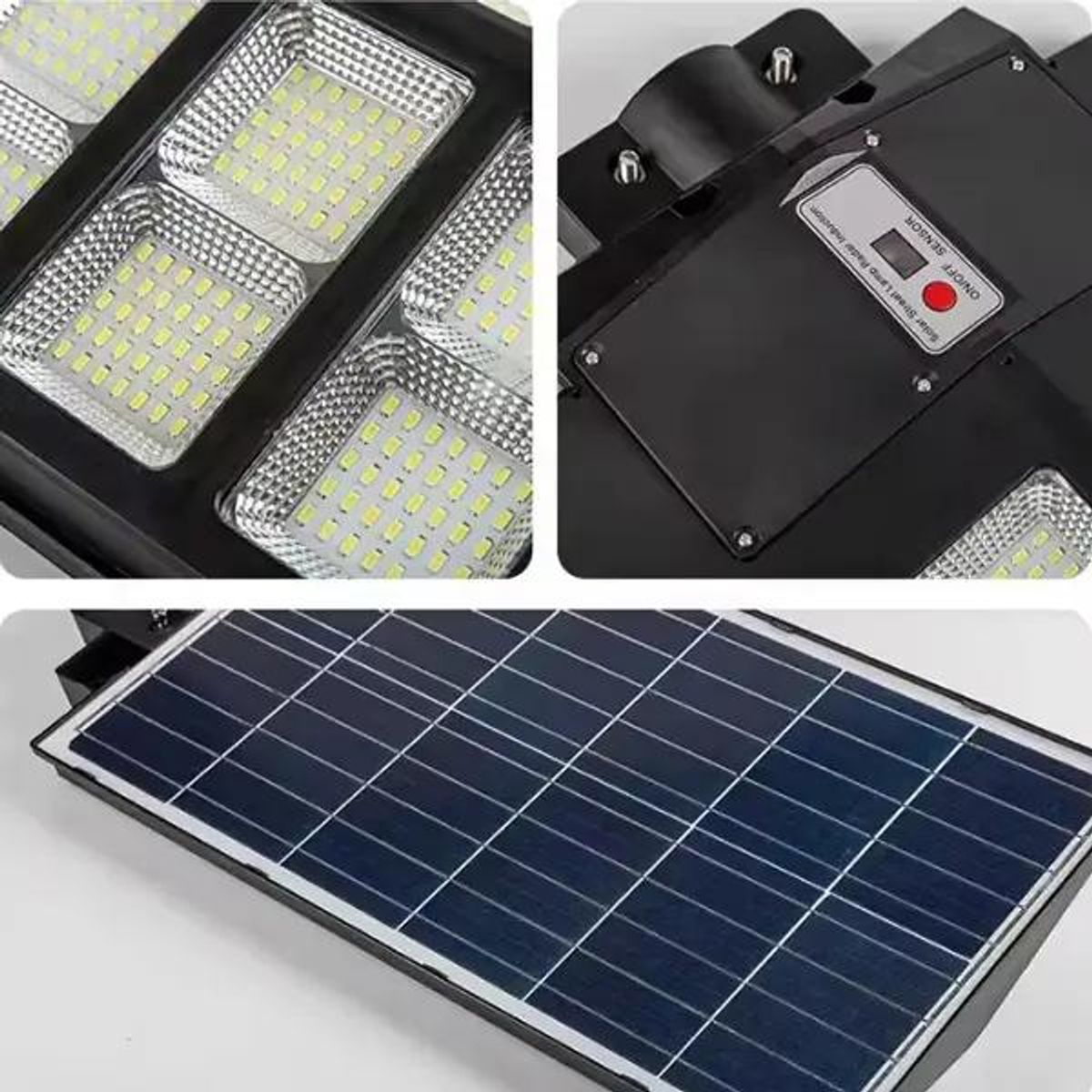 GENERICO - Foco Solar LED Alta Potencia 1200W para Exterior