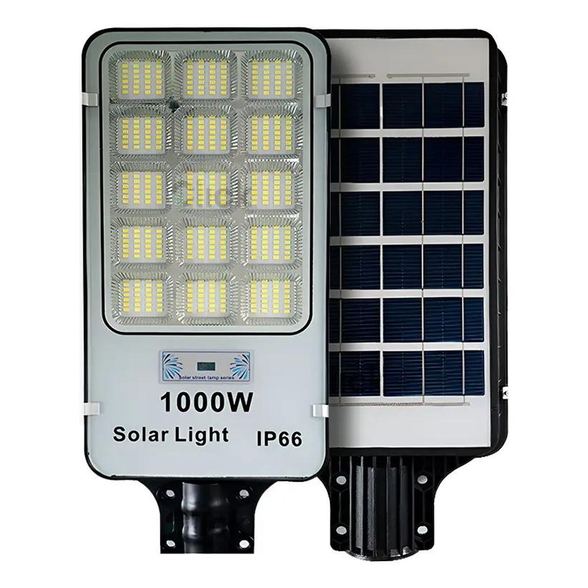 GENERICO - Pack 3 Focos Solares 1000W Luz Fría Exterior