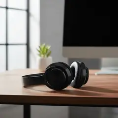 GENERICO - Audífono Bluetooth B39 con luz LED y cintillo recargable