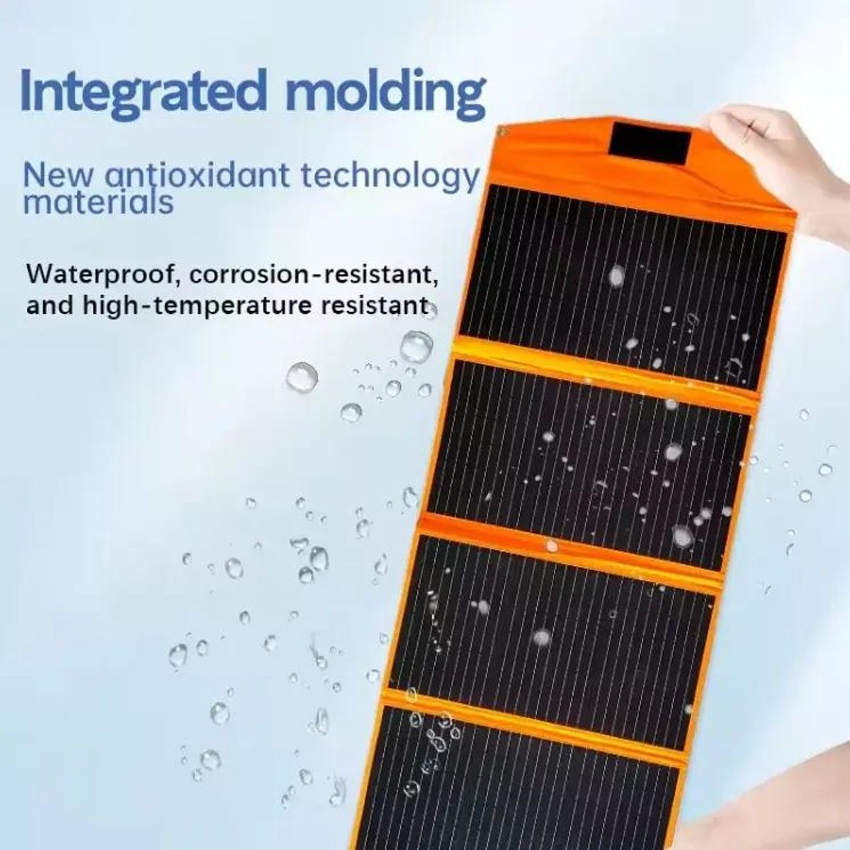 GENERICO - Panel Solar Portátil 40W con 2 Puertos USB