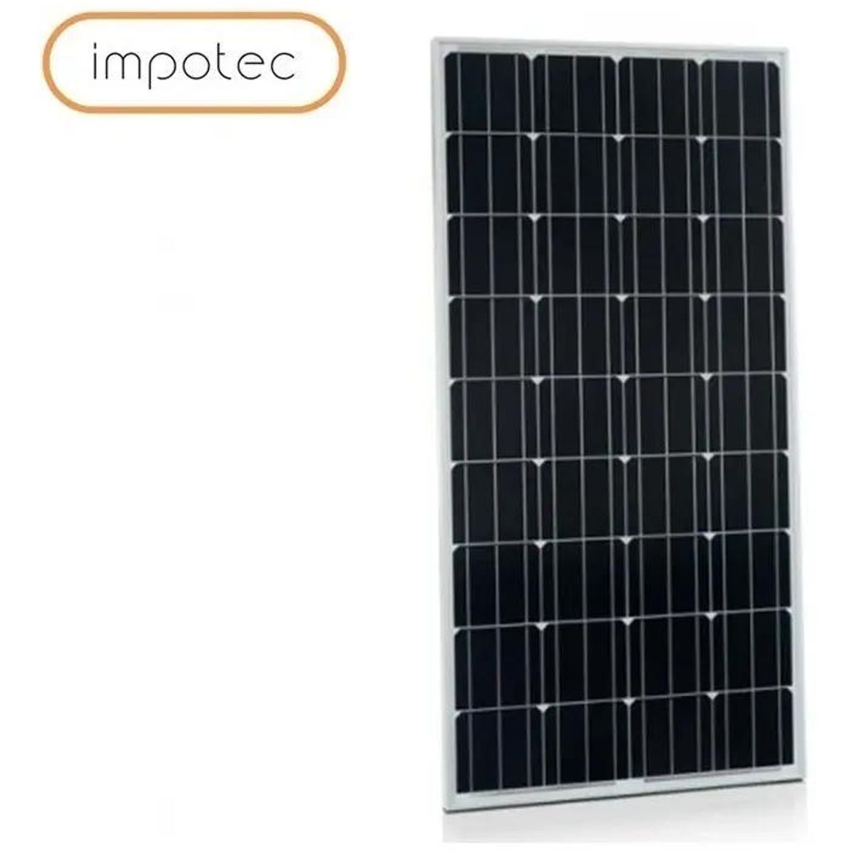 GENERICO - Panel Solar Monocristalino 100W 12V 36 Celdas